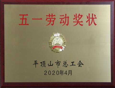 河南省星空体育登录官网_星空（中国）,水泥有限公司荣获 “平顶山市五一劳动奖状”荣誉                      